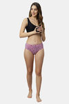 Red Rose Medium Rise Full Coverage Hipster Panty (Pack of 3) - Multicolor — thumbnail 11